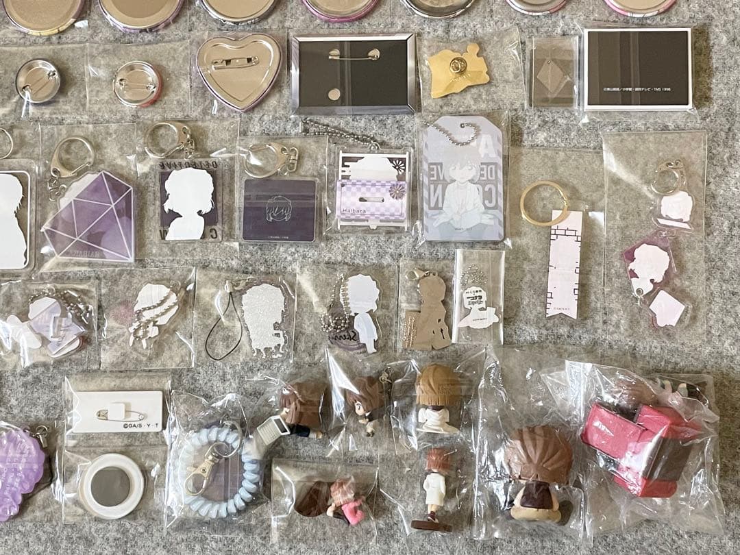 名探偵コナン 灰原哀 まとめ売り 缶バッジ アクキー シェリー 公式 希少多数