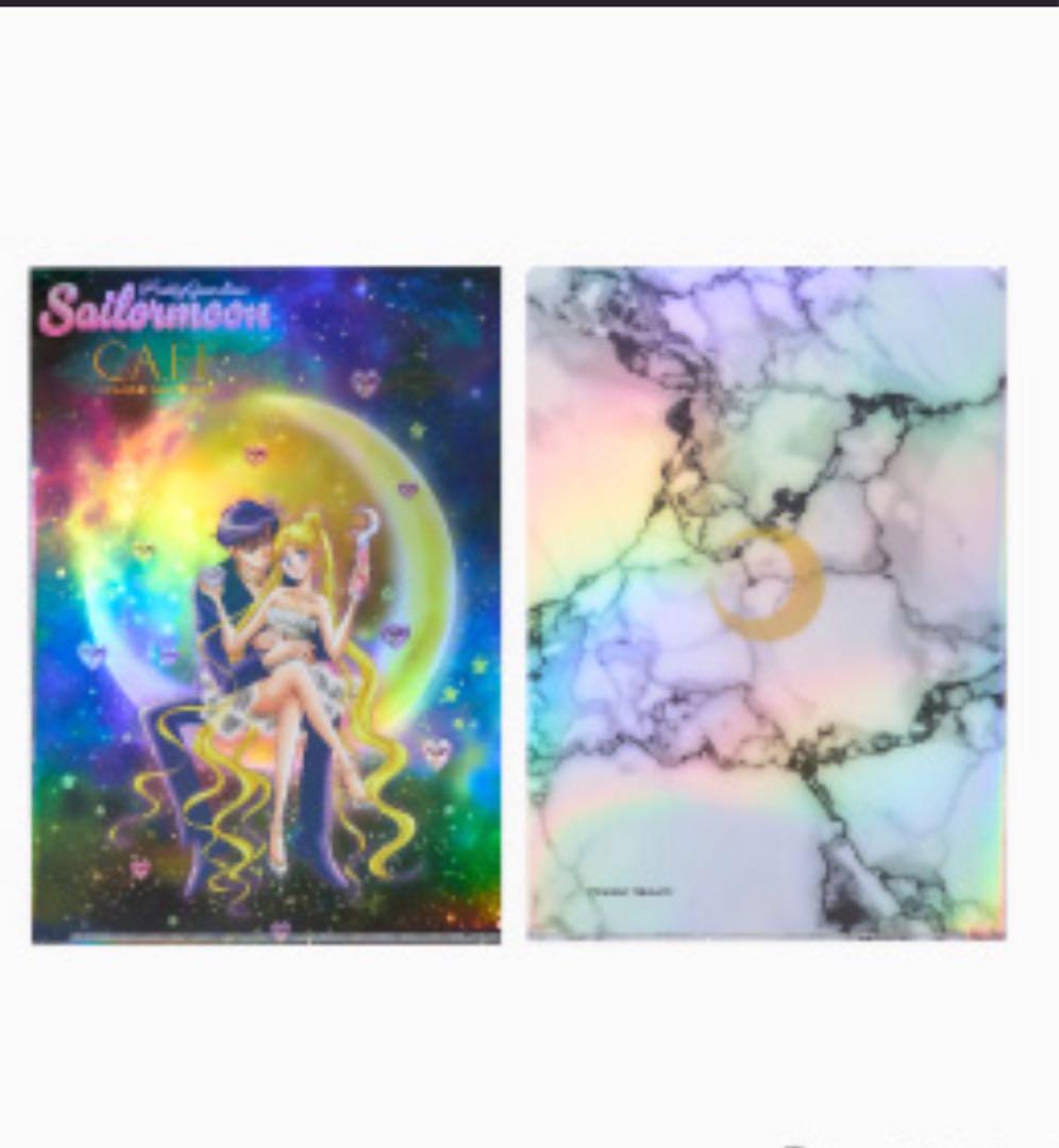 セーラームーンカフェ　オーロラクリアファイル　後期　全種類　セーラームーンストア