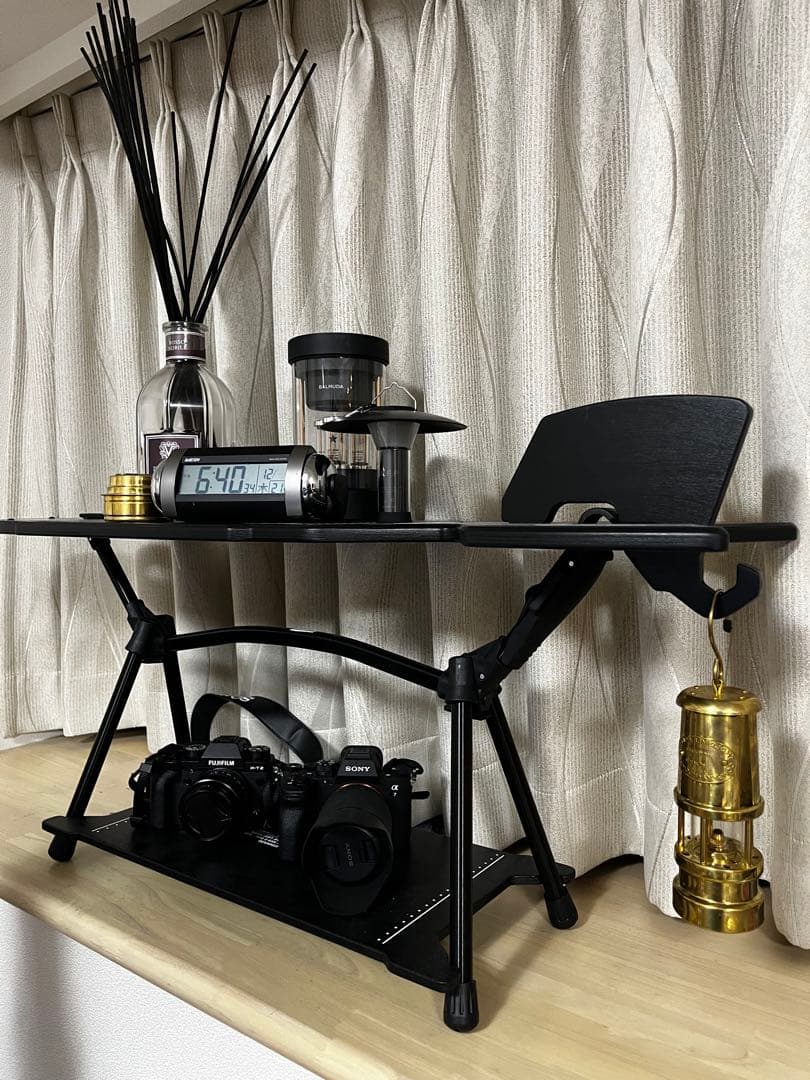 テーブル・チェア・ハンモック ON-U LIFE MyTan table goalzerotype Black