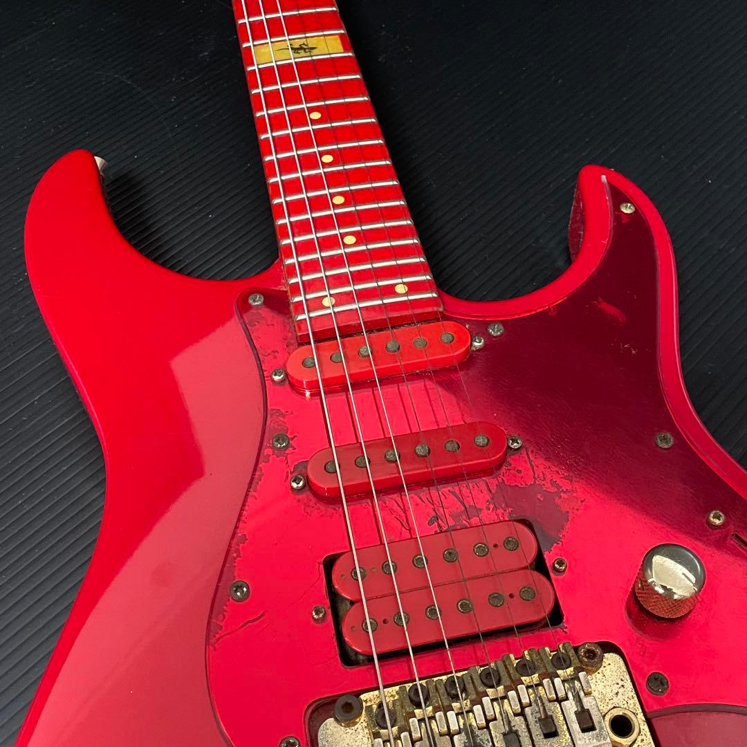 フェルナンデス ラルクアンシエル ken 金色 インレイ シグネチャー ギター