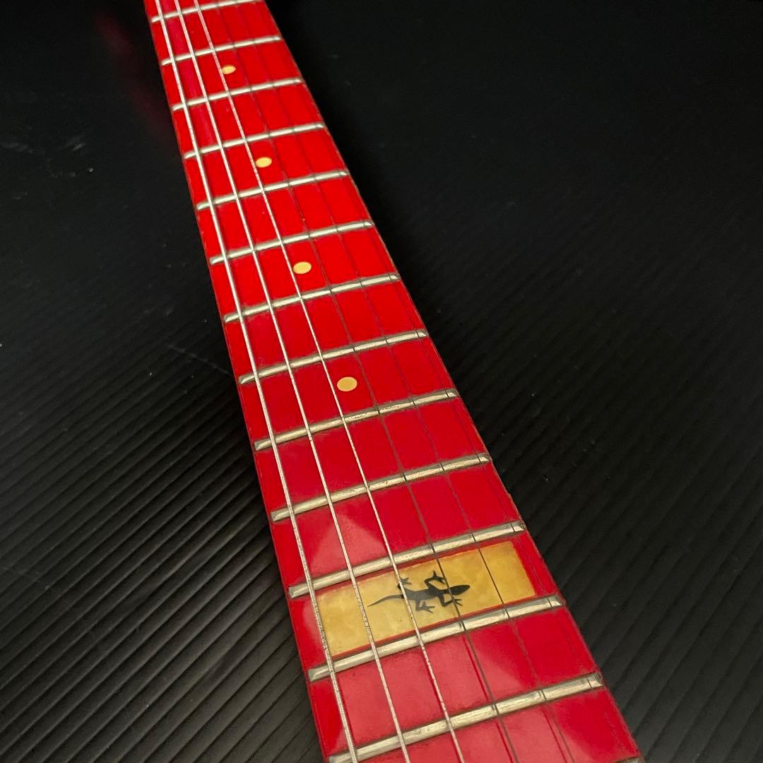 フェルナンデス ラルクアンシエル ken 金色 インレイ シグネチャー ギター