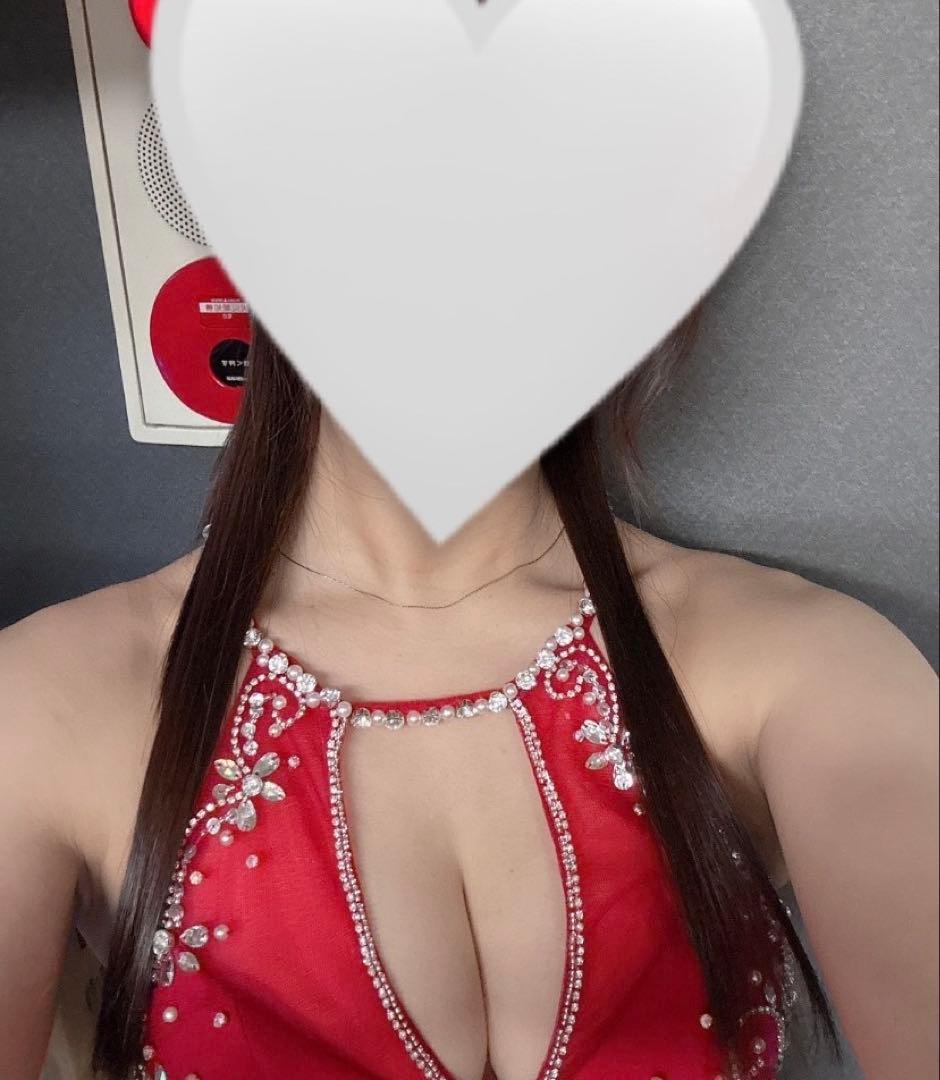 Angel R ビジュードレス　レッド　Sサイズ