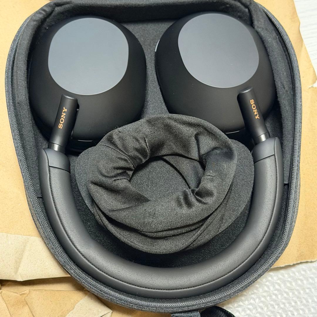 美品 SONY WH-1000XM5 ヘッドホンカバー付き
