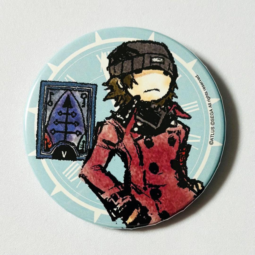 ペルソナ3 グラフアート デザイン 缶バッジ 荒垣真次郎