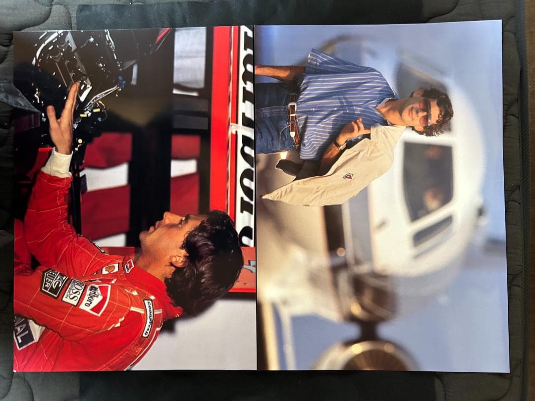 アイルトン・セナ　ポートレイト A2 (42cmx59cm) サイズ　24枚