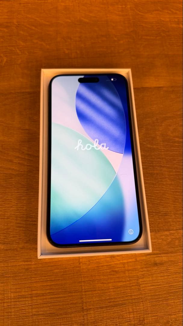 【美品】iPhone 15 Pro Max 1TB ブルーチタニウム