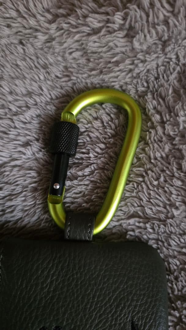 イヤパピオネ　はぴたんぶい×PEZ×ear パスキーケース　グレー　カラビナ