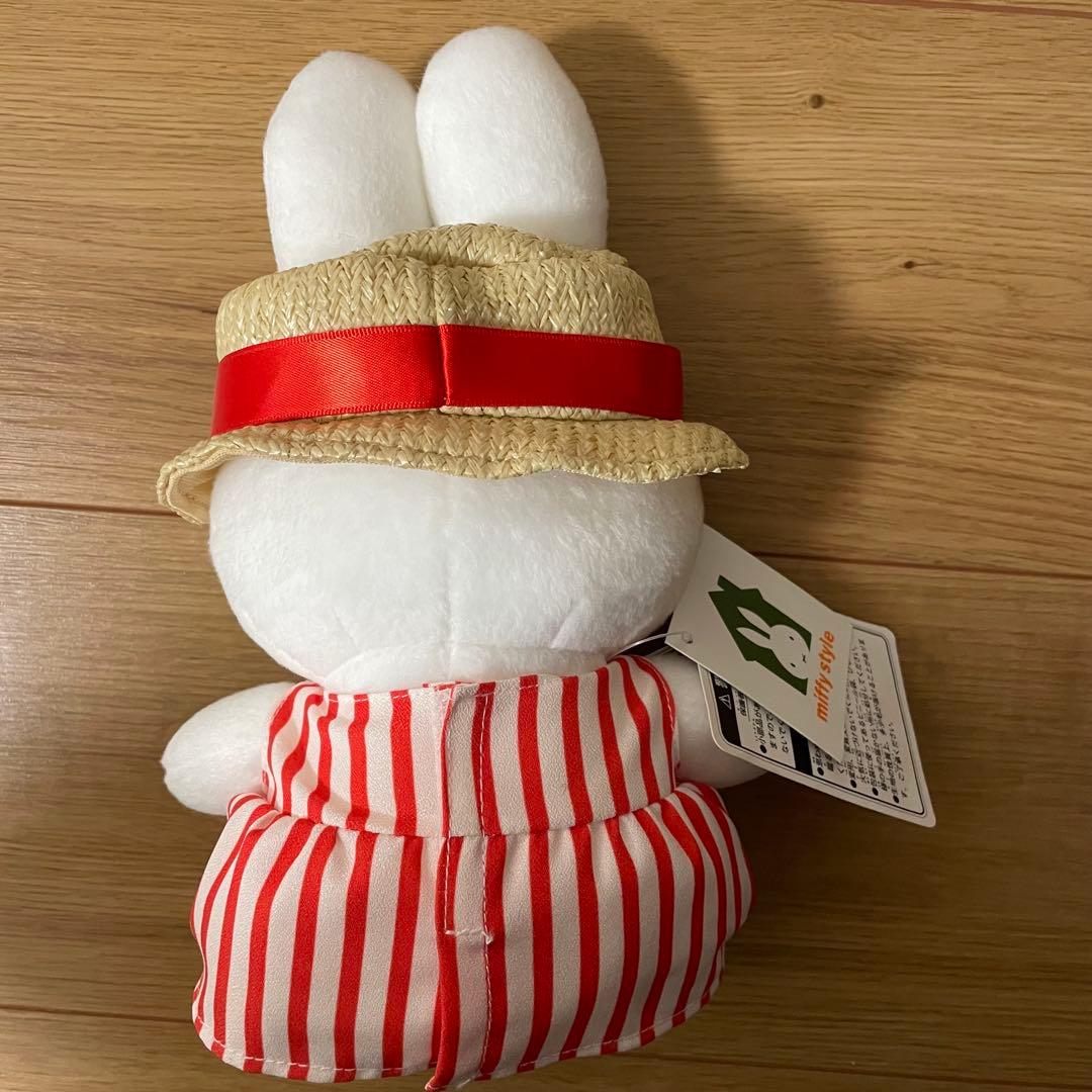 ミッフィー ストライプ ドレス ぬいぐるみ