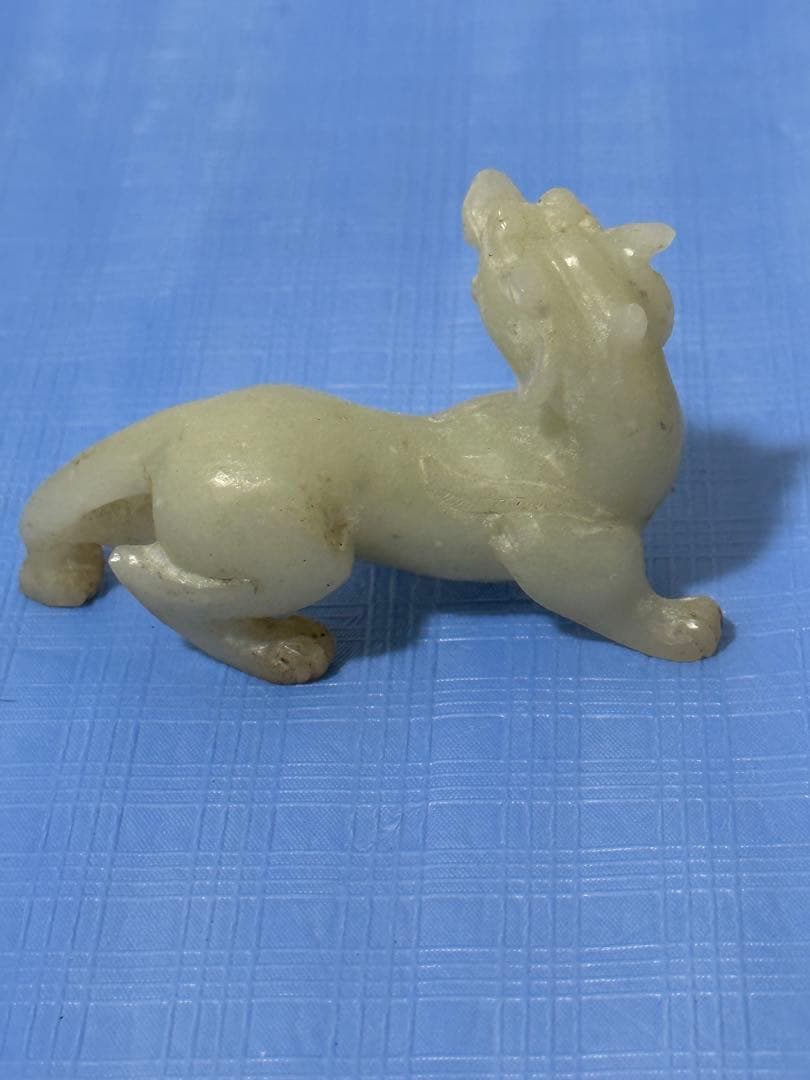 SoMaさん專用 中国玉制古玉神獣 和田玉 白玉