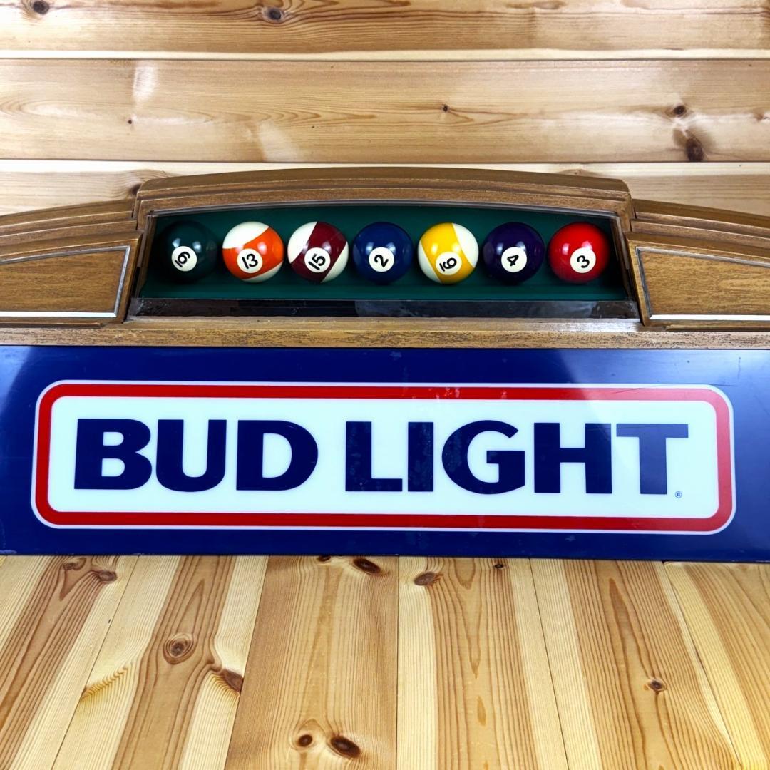 BUD LIGHT プールランプ バドライト ビリヤード ライト ビンテージ