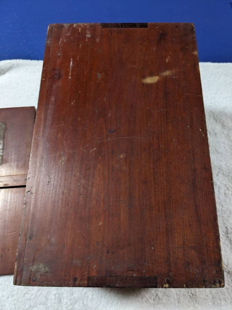 木箱　御溜　アンティーク　レトロ