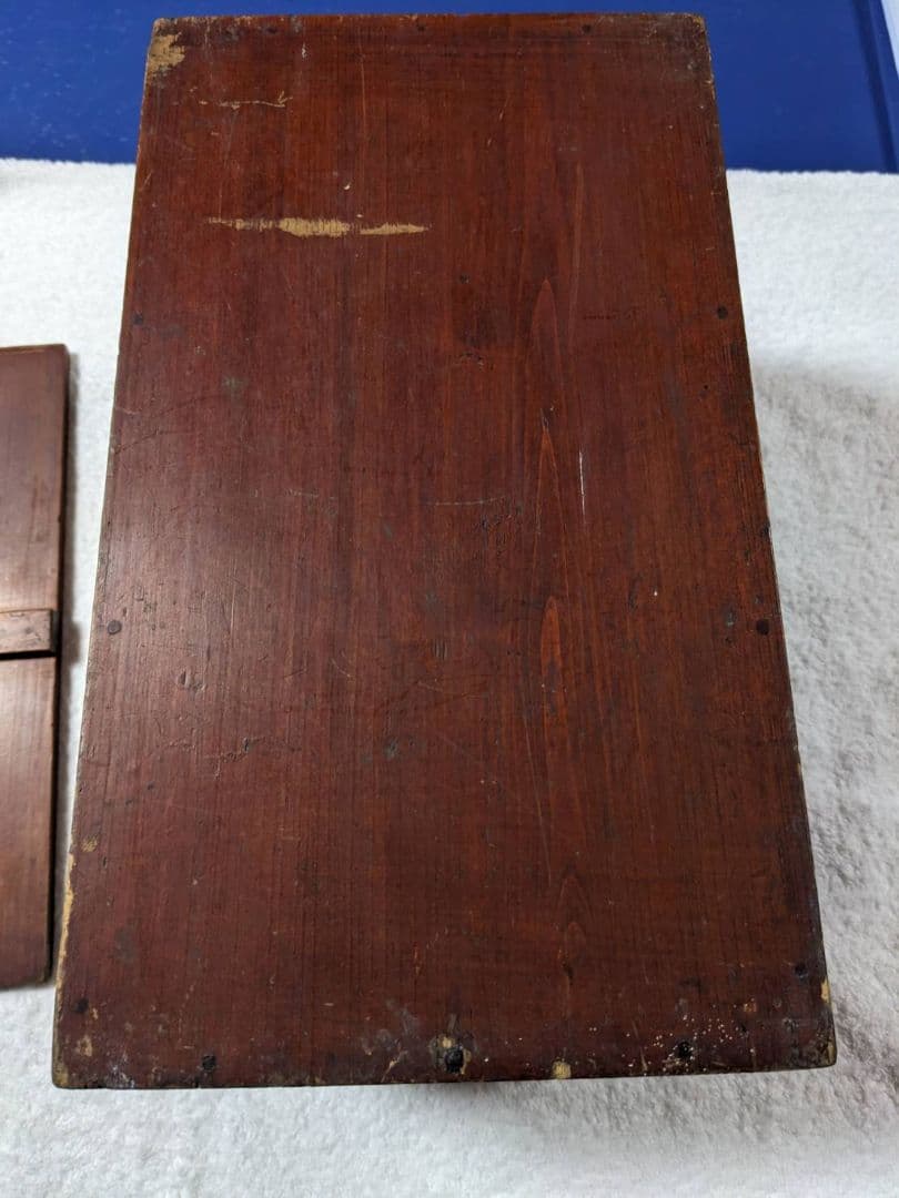 木箱　御溜　アンティーク　レトロ