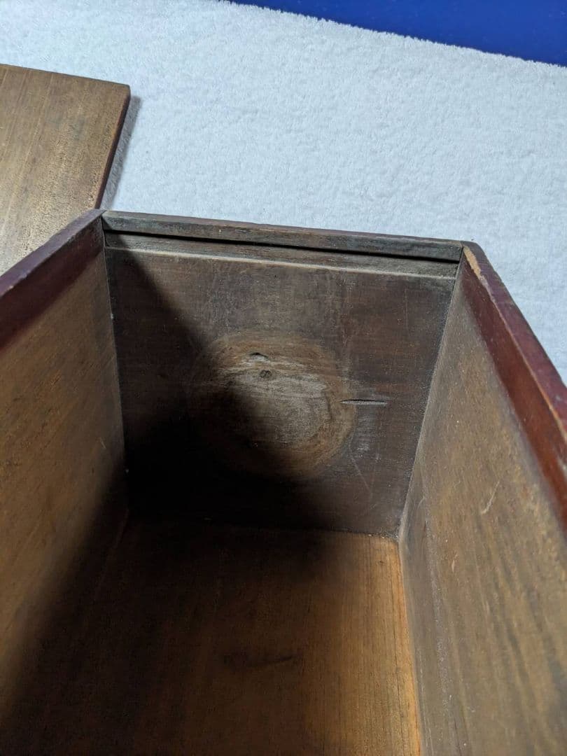 木箱　御溜　アンティーク　レトロ