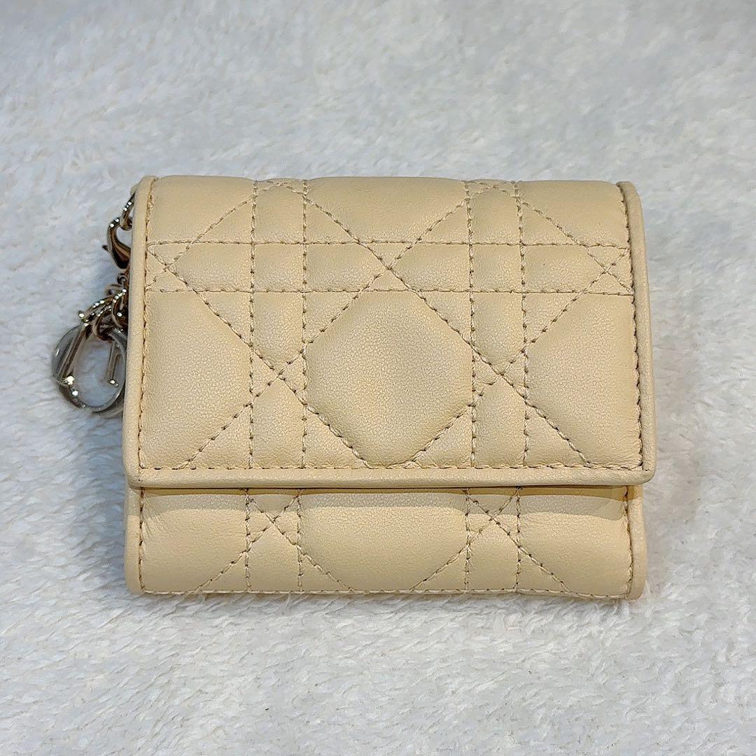 新品未使用 美品 Dior レディディオール　ロータスウォレット現行品　財布