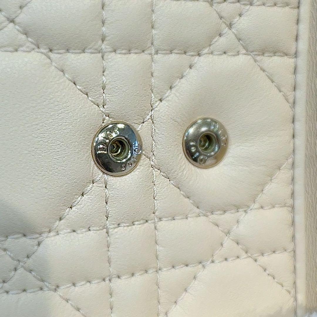 新品未使用 美品 Dior レディディオール　ロータスウォレット現行品　財布