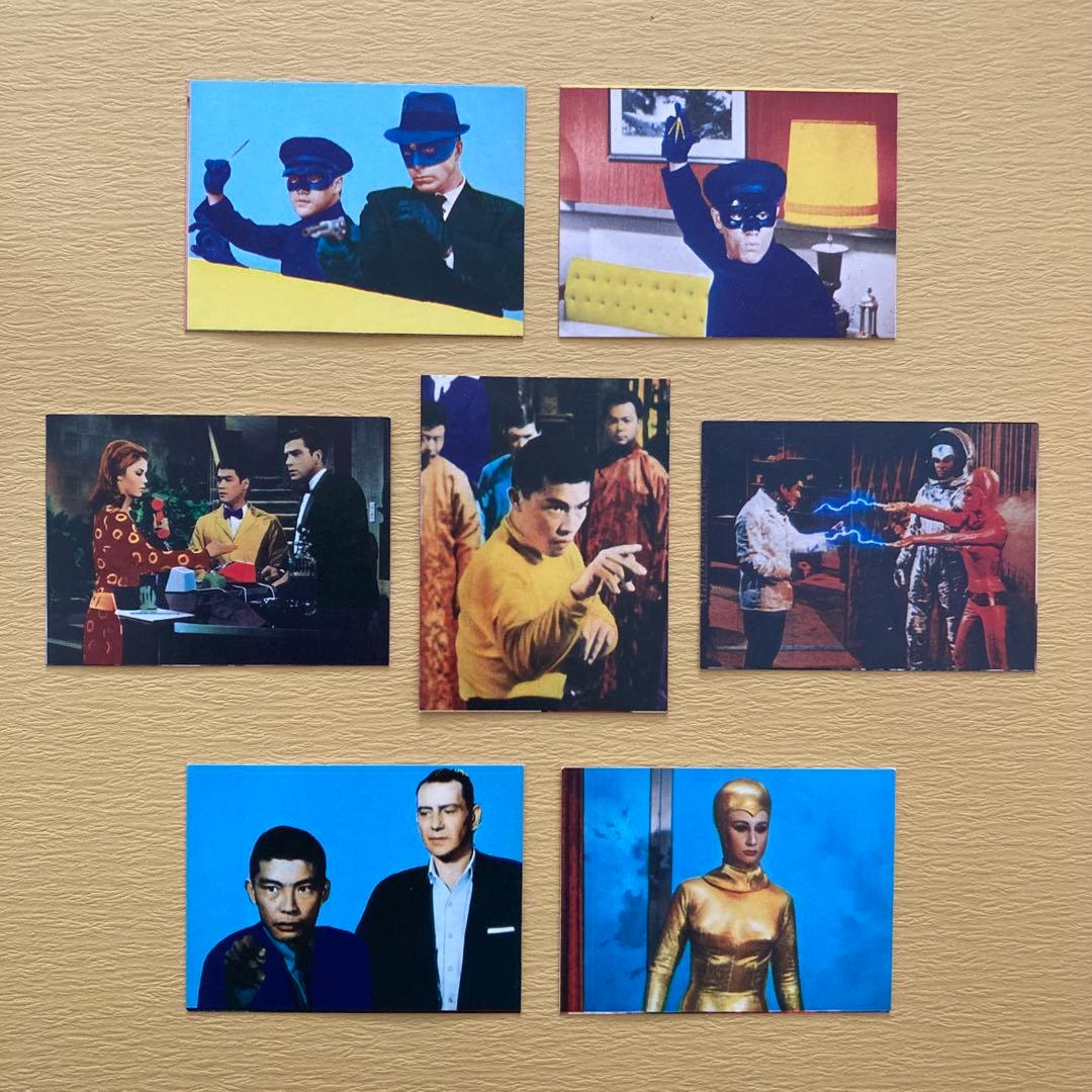 ブルース・リー 山勝カード「グリーン.・ホーネット」7枚　★ラッキーカードあり