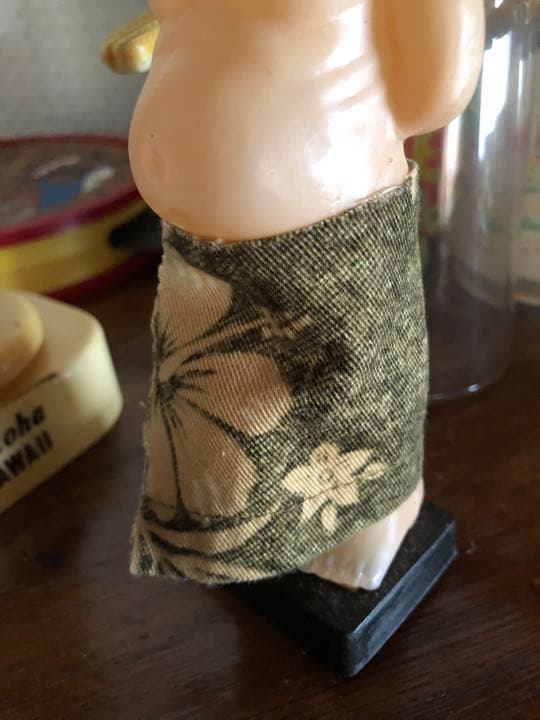 ティキ　ハワイ　ハワイアン　ソフビ　ビンテージ　アメリカ　人形　メネフネ