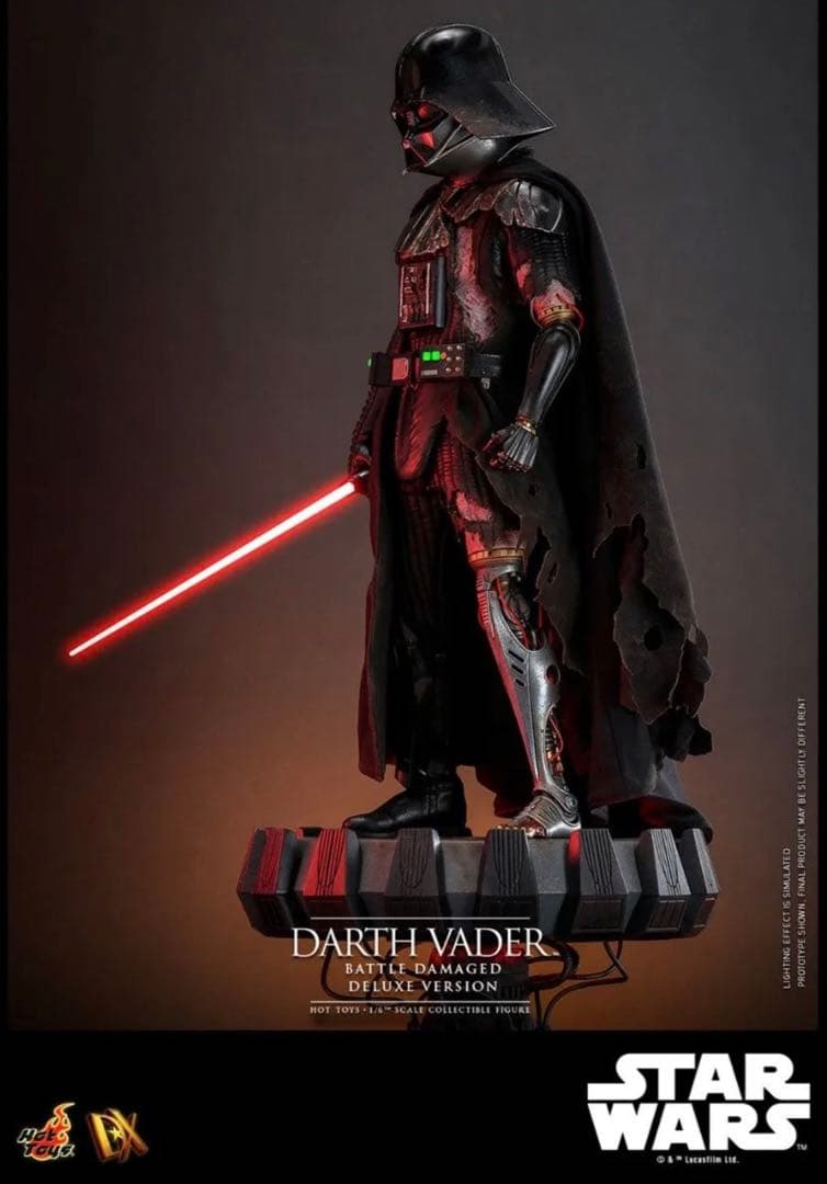 Z*I様 ホットトイズ　ダース・ベイダー　バトルダメージ／デラックス版