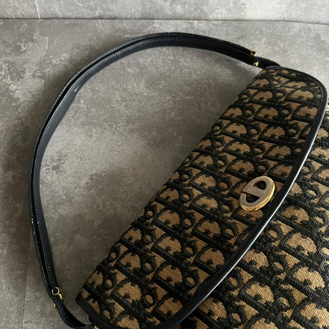 ⭐️Christian Dior⭐️ディオール トロッター バッグ ネイビー