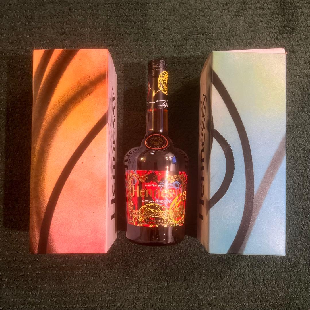 Hennessy × FUTURA フューチュラ直筆サイン入り