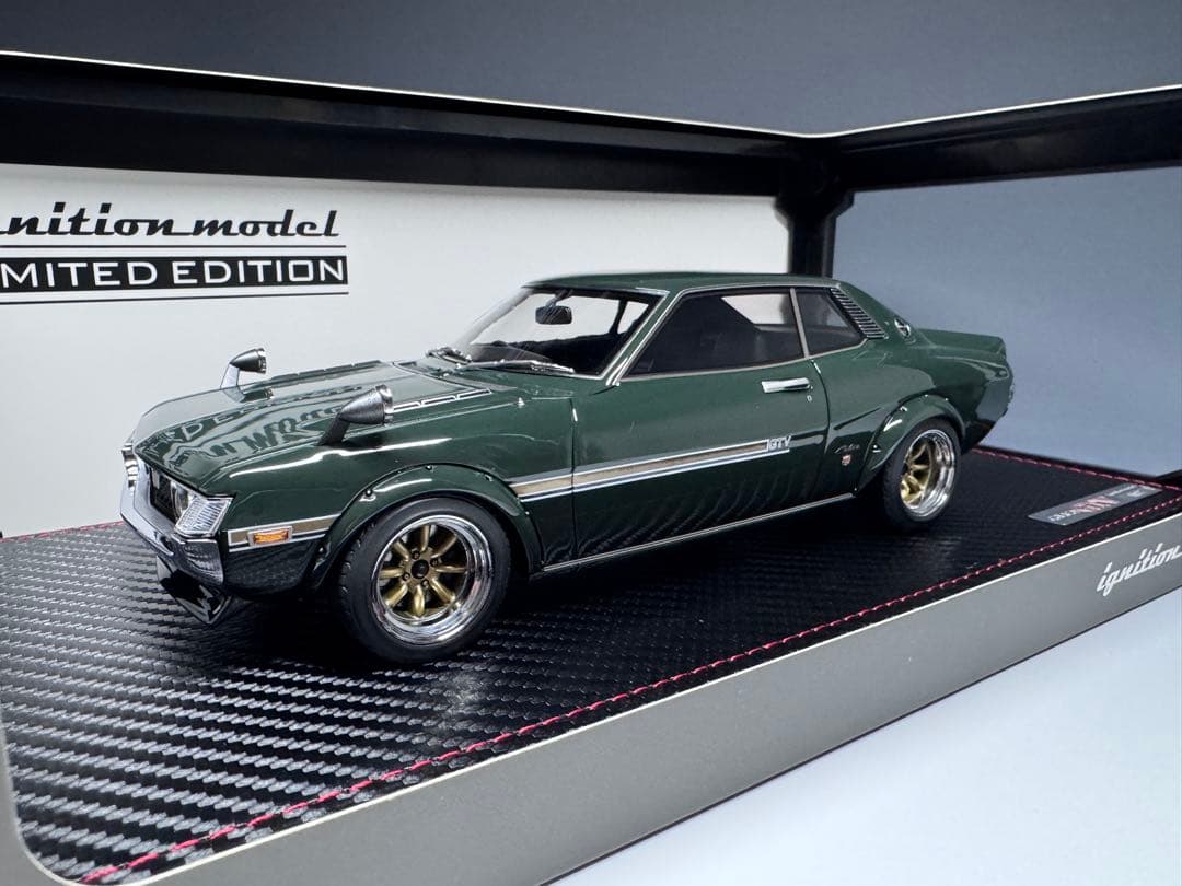 IG 1/18 トヨタ セリカ 1600GTV TA22 グリーン 2TG