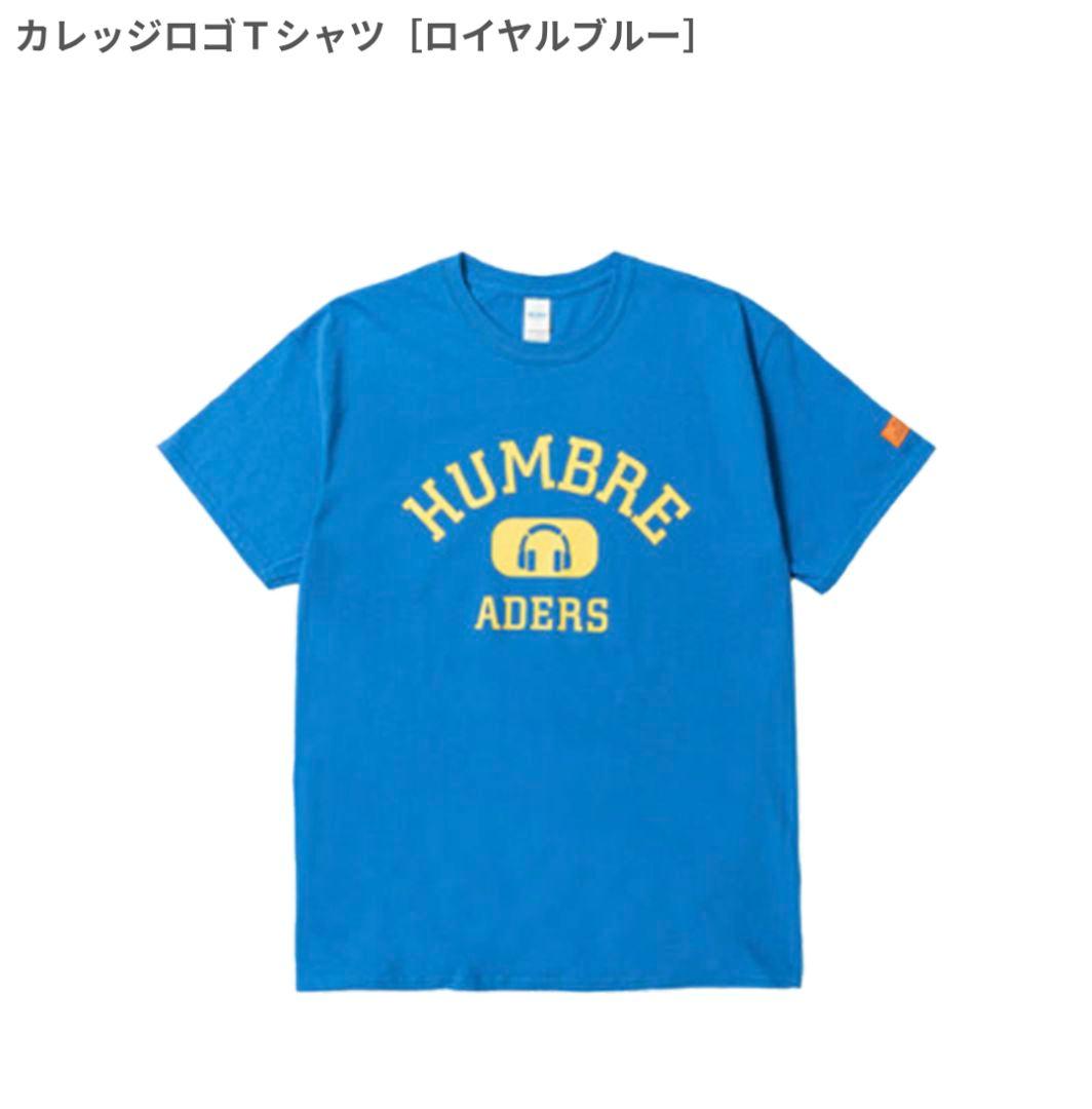 ハンブレッダーズ カレッジ風Tシャツ Mサイズ ロイヤルブルー