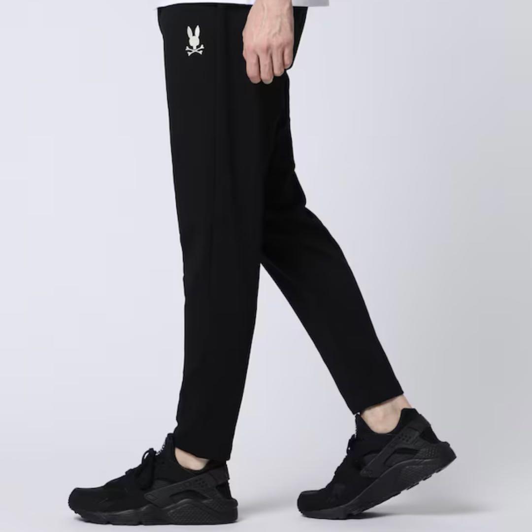 サイコバニー・異素材切替 ワッフルストレッチ パーカ＆パンツ セットアップ