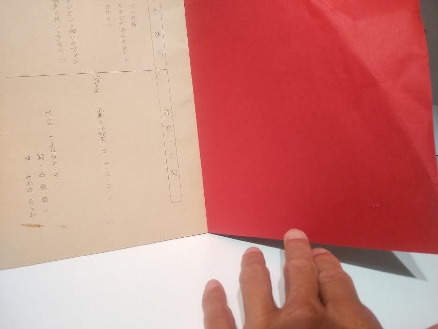 ジャニーズジュニア 放送台本 アイドル 板野としお 林正明 畠山昌久 直筆サイン