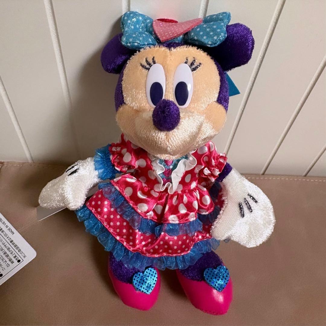 【2つセット】ぬいぐるみバッジ パルパルーザ ミニーのファンダーランド