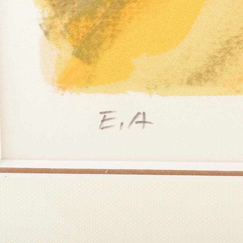 斉藤三郎　版画　EA　「モンターニュ通り」　額装　箱付　C　Ｒ5917Ｃ