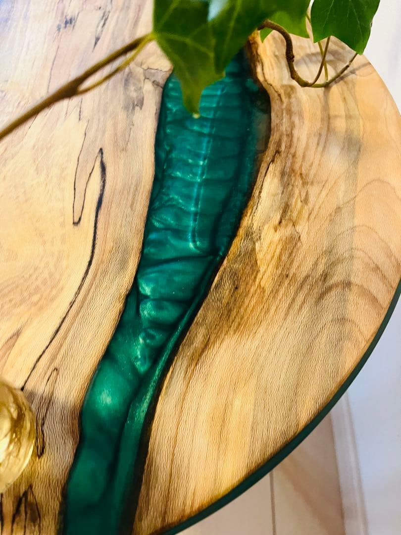 レジンテーブル　サイドテーブル　コーヒーテーブル　ソファテーブル