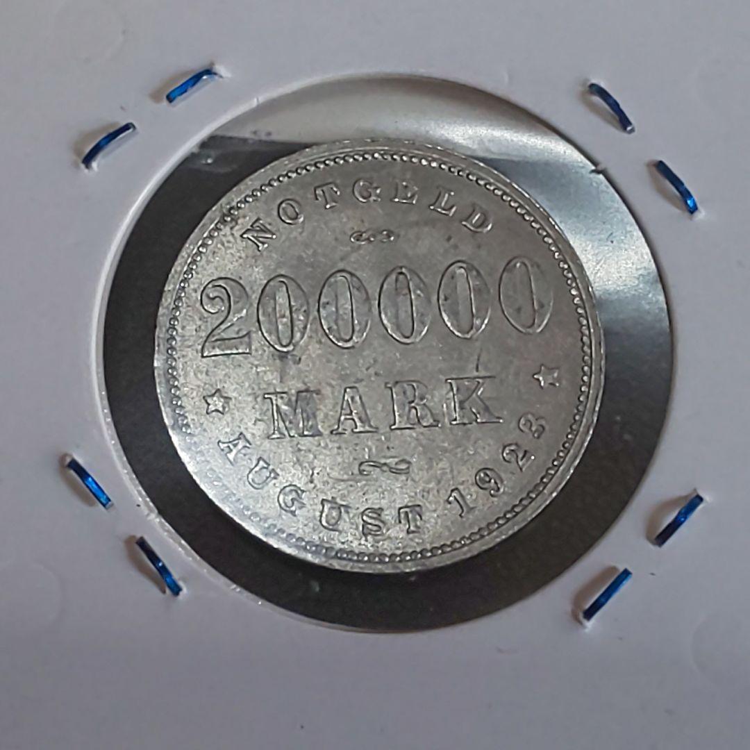 ドイツ 1923年 ノートゲルト 200000マルク