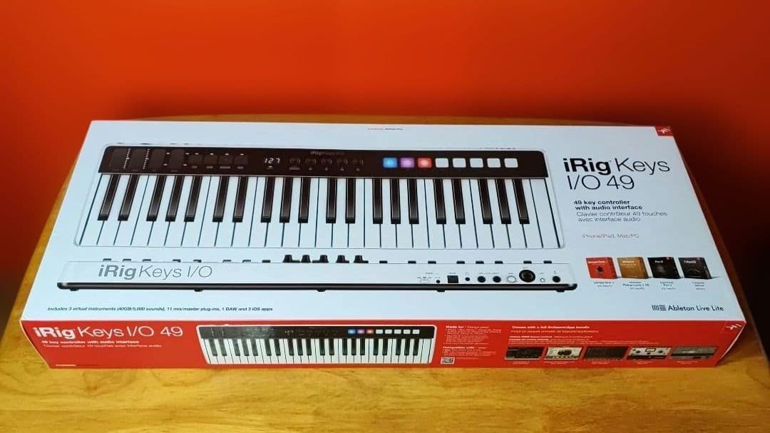 IK Maltimedia iRig Keys I/O 49　バンドルソフトなし