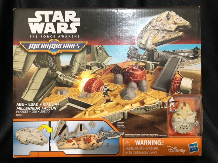 Star Wars マイクロマシン ミレニアム ファルコン プレイセット