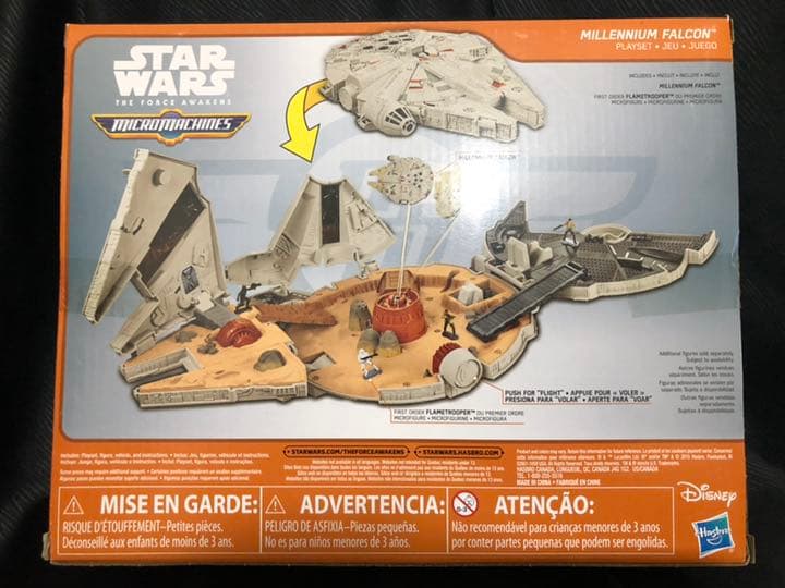 Star Wars マイクロマシン ミレニアム ファルコン プレイセット