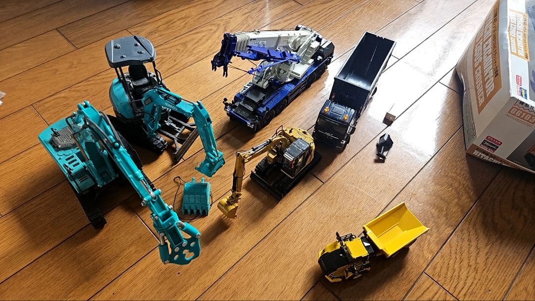 建設機械ミニカーセット