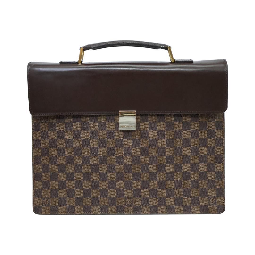 美品 ルイヴィトン ビジネスバッグ ダミエ アルトナPM N53315 メンズ