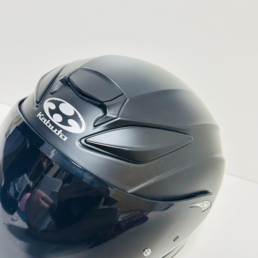 【ほぼ未使用】Kabuto SHUMA フルフェイスヘルメット マットブラック