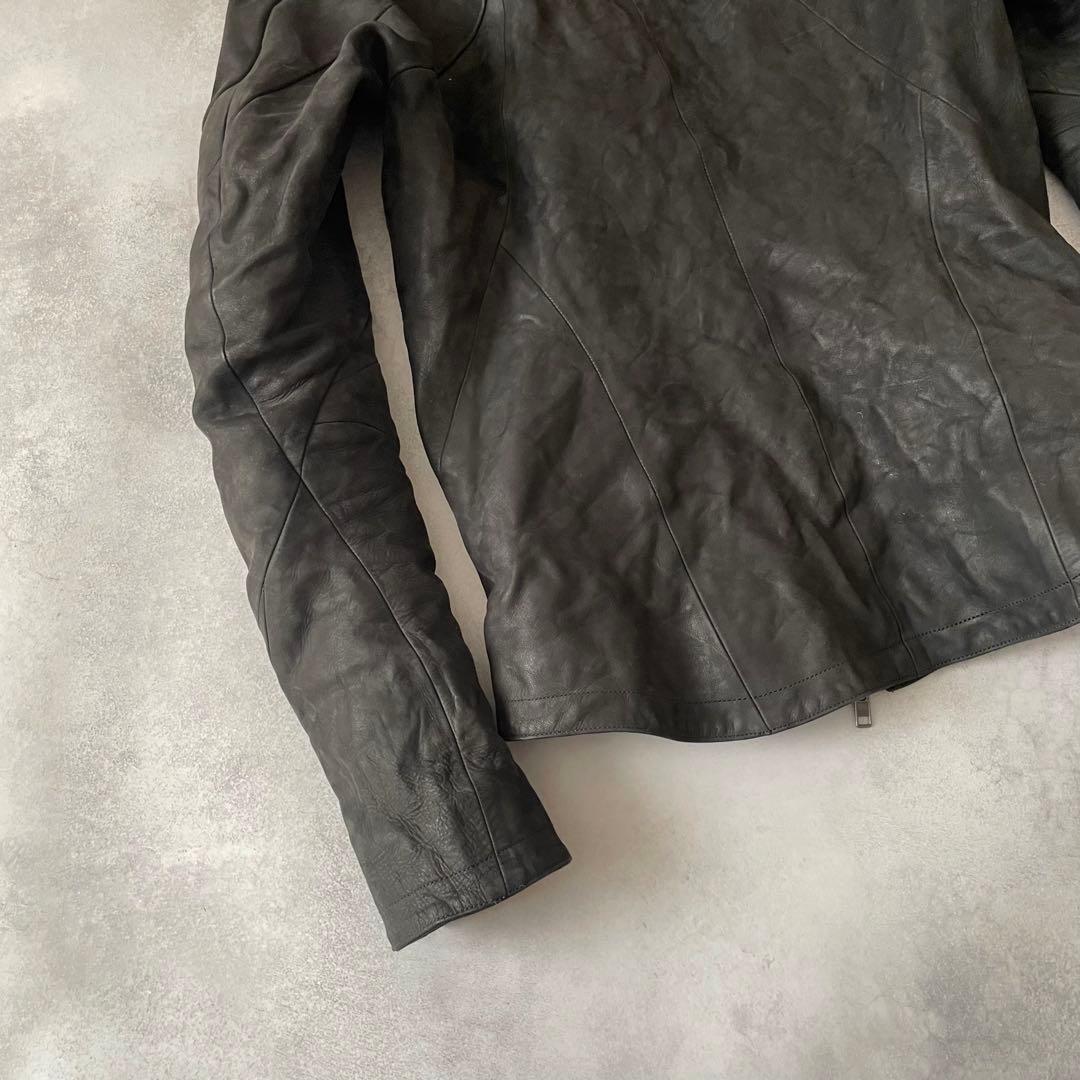 D.HYGEN ホースレザー ジャケット 馬革 1 ハイネック ユリウス