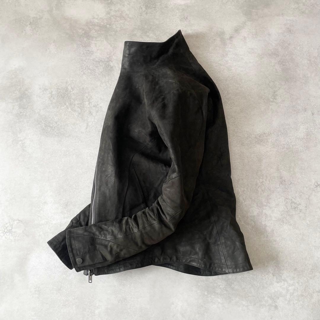 D.HYGEN ホースレザー ジャケット 馬革 1 ハイネック ユリウス