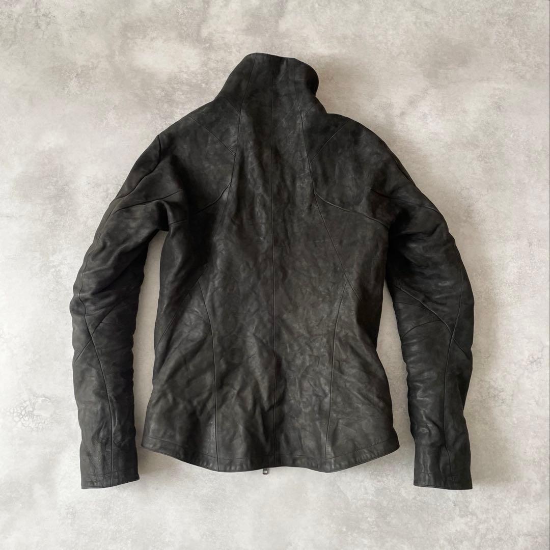 D.HYGEN ホースレザー ジャケット 馬革 1 ハイネック ユリウス