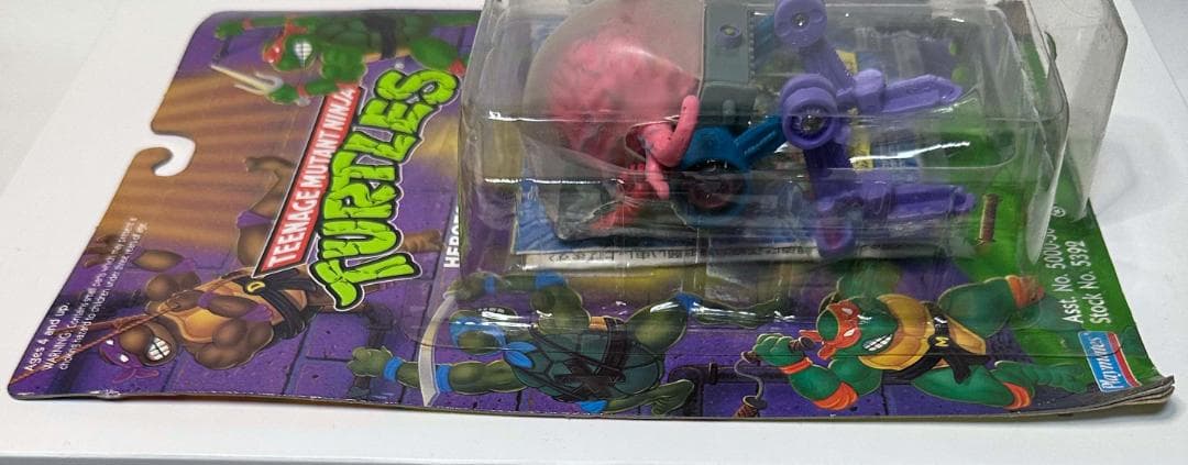 タカラ　ミュータント・タートルズ／ベーシッククランゲ　フィギュア