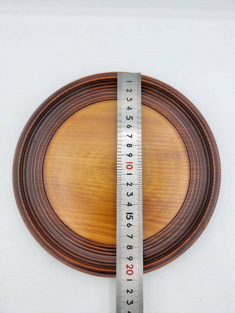 b663 干菓子器 丸盆 松すり漆 漆専堂 漆園 木箱 茶道具 古物