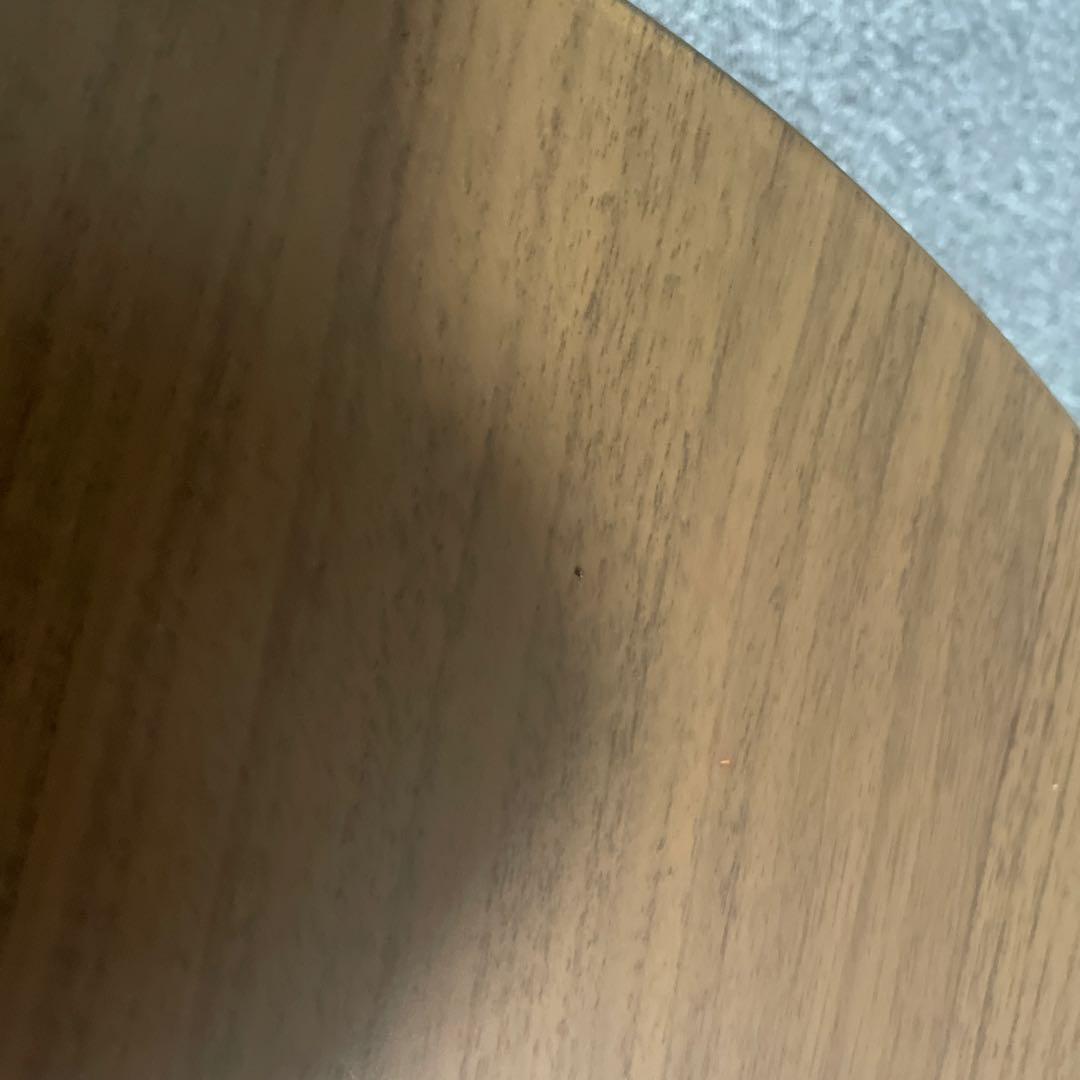 楕円形 木製 こたつ ブラウン