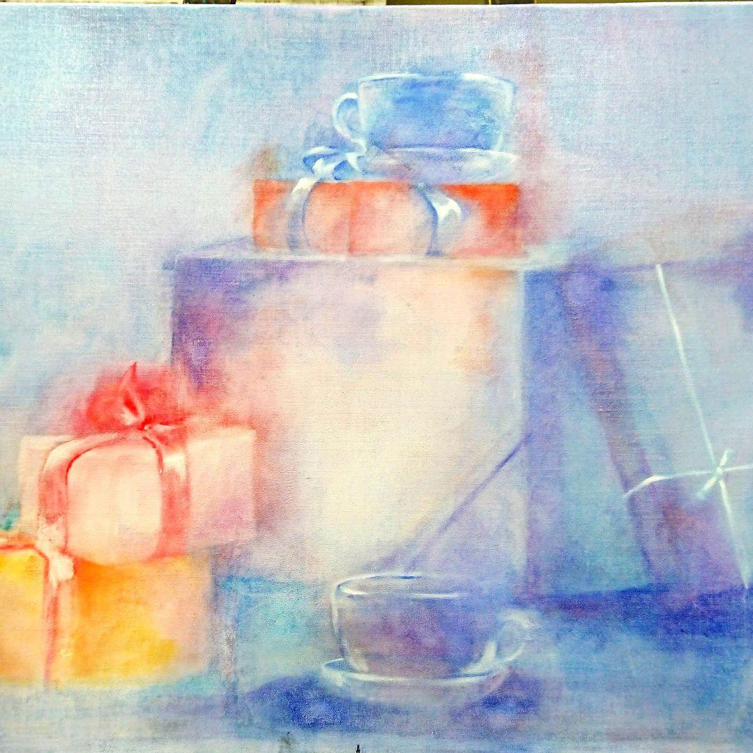 油絵  (プレゼント)