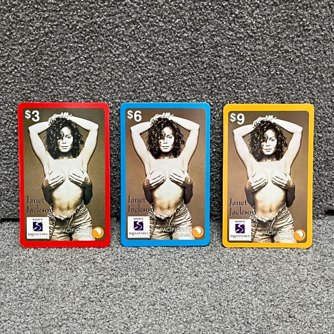 世界限定500セット　ジャネット90年代伝説フォトテレカ超豪華希少限定版