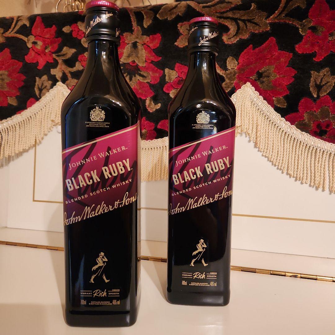 [新]( 貴重商品 ) JohnnieWalker Black Ruby 2本