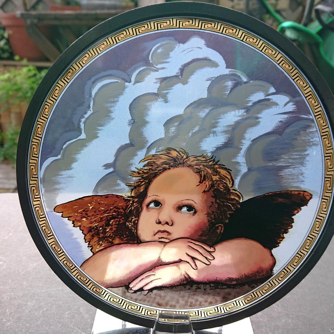 大判ラファエロ ステンドグラス Cherub小天使 グラスマスターズ社