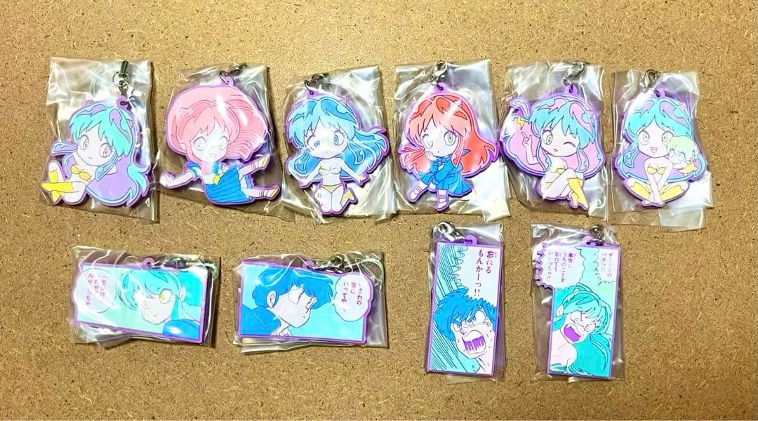 うる星やつら カプセルラバーマスコット 5種 カプセルラバーマスコット2 5種