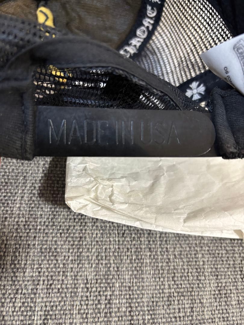 【大人気】クロムハーツキャップ　国内正規品　ブラック